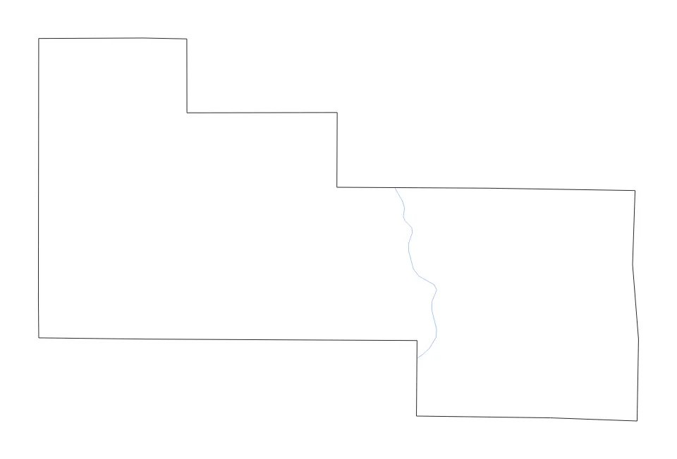 Shawano outline map preview