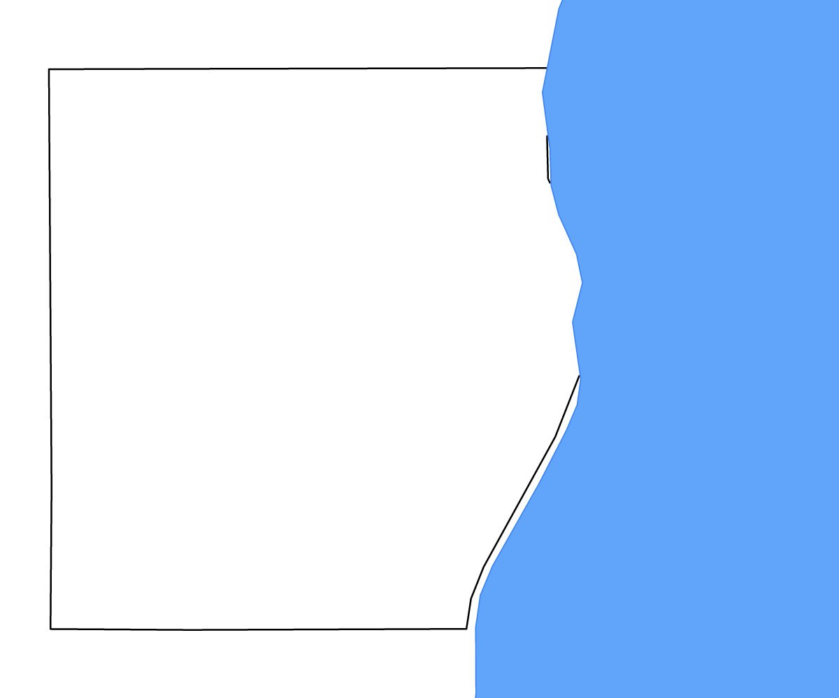 Mapa de contorno de Sheboygan, Wisconsin con lagos y ríos.