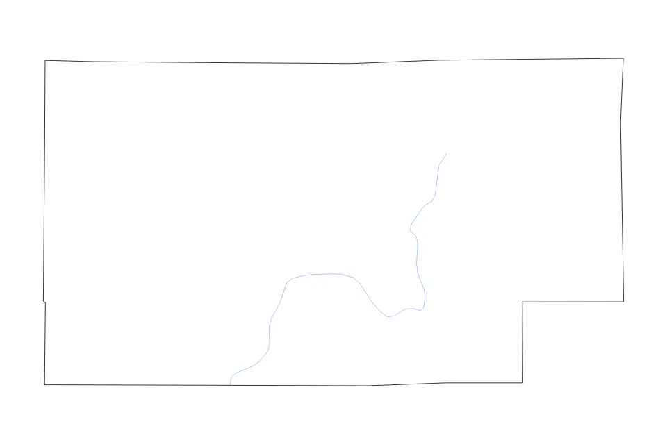 Carte de Taylor, Wisconsin de type contour et rivières pour Amérique du Nord, montrant contour et rivières avec des limites nettes.