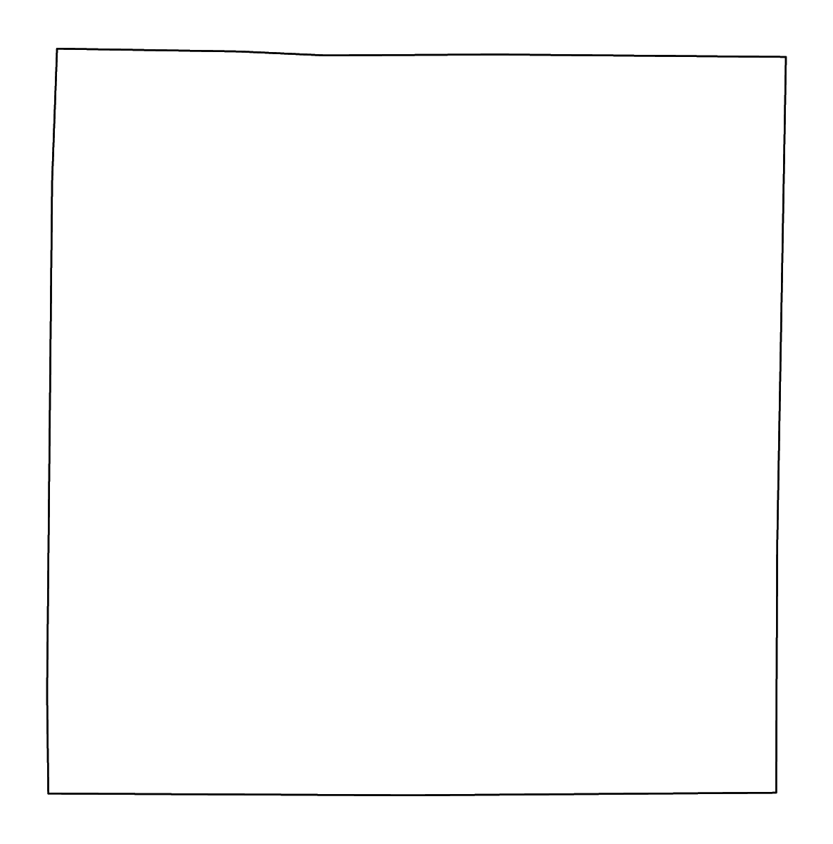 Mapa de contorno de Waukesha, Wisconsin con ríos.