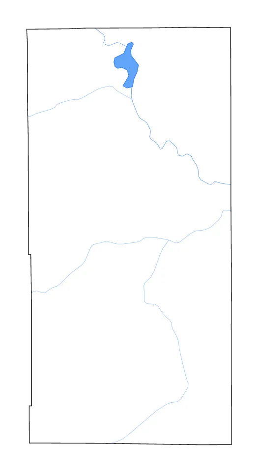 Platte outline map preview