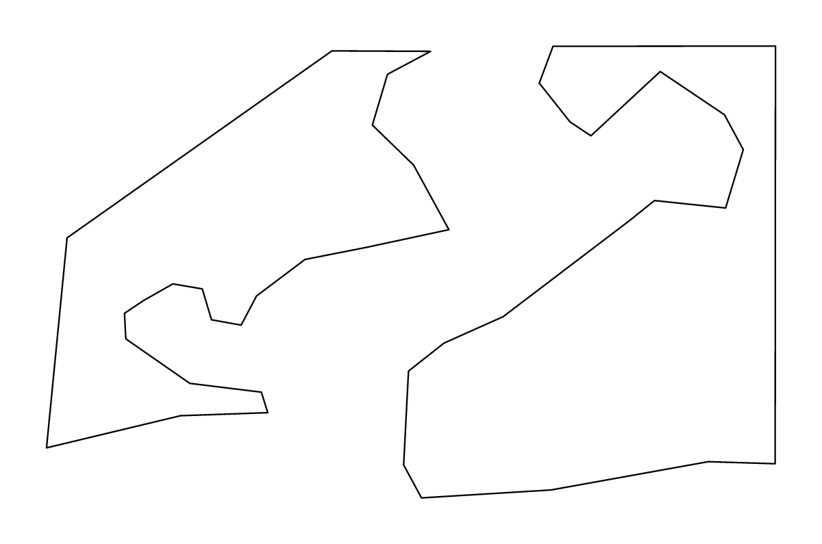 Carte de contour de US Naval Base Guantanamo Bay.