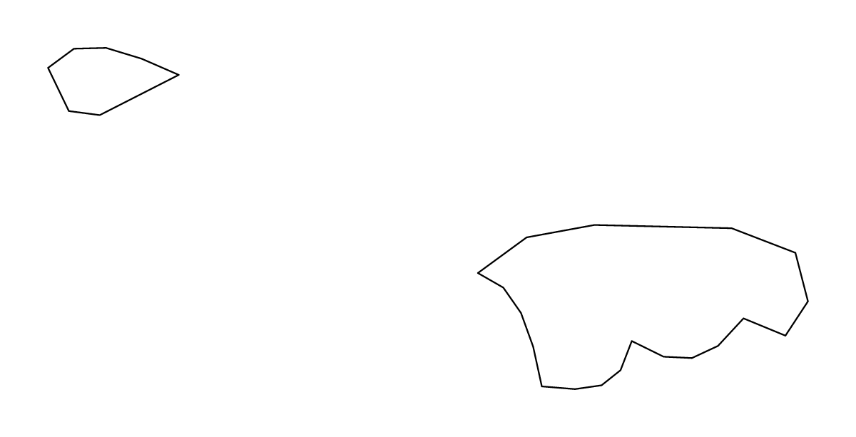 Carte de contour de Manu'a Islands, American Samoa.