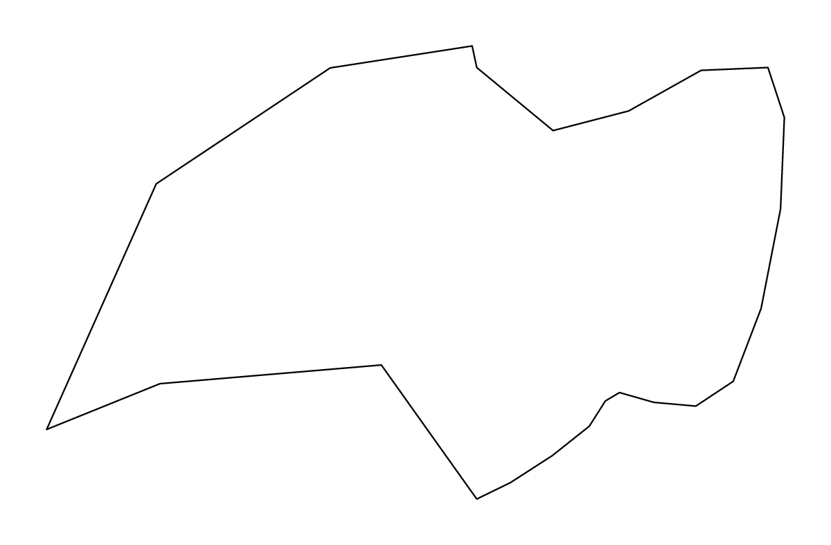Carte de contour de Jervis Bay Territory, Australia.