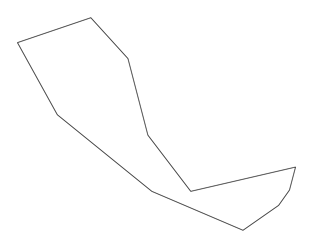 Mapa de contorno de Aitutaki, Cook Islands.