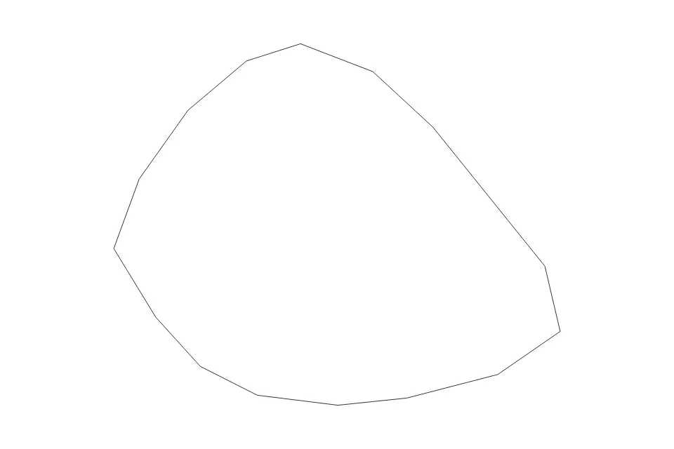 Carte de Mangaia, Cook Islands de type contour pour Océanie, montrant contour avec des limites nettes.
