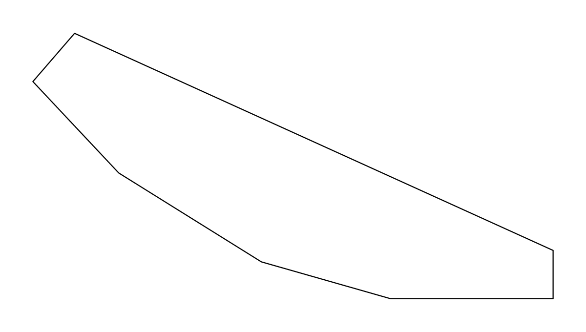 Mapa de contorno de Penrhyn Atoll, Cook Islands.