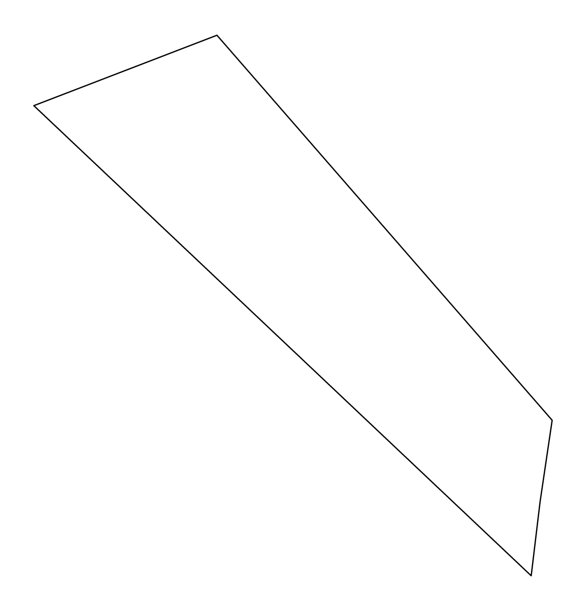 Mapa de contorno de Baiti, Nauru.