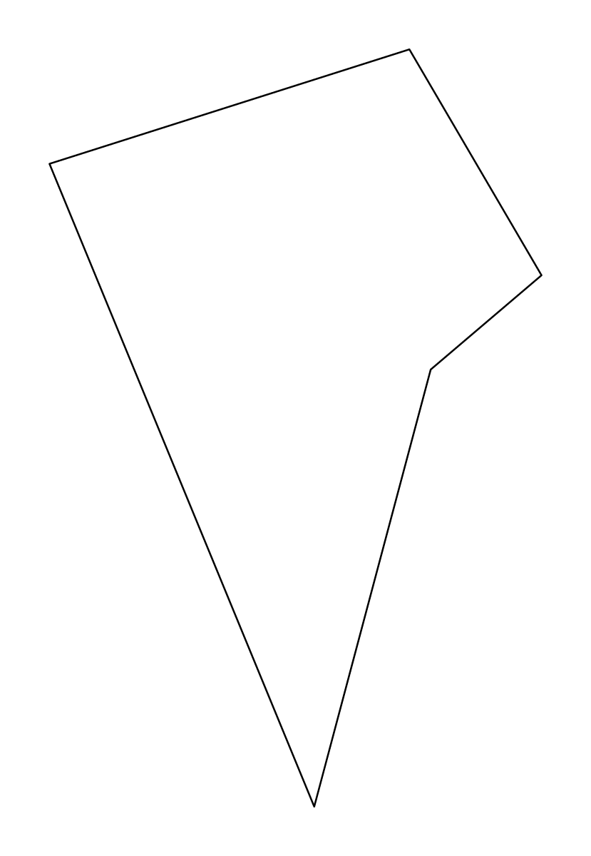 Mapa de contorno de Boe, Nauru.