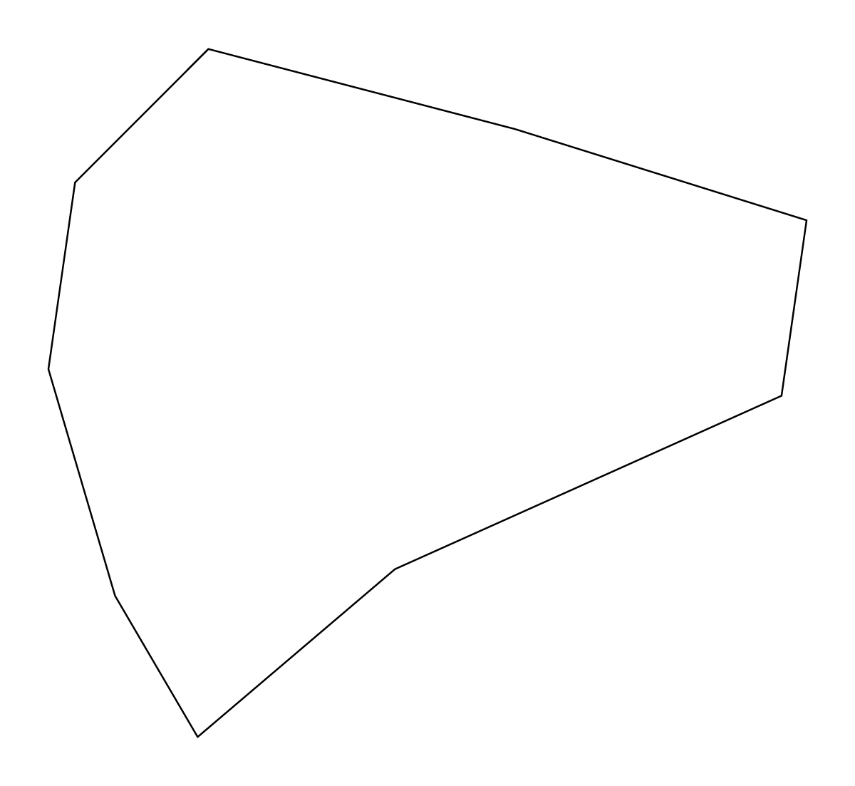 Mapa de contorno de Buada, Nauru.
