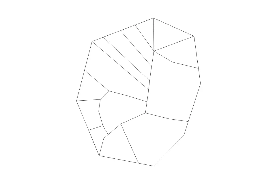 Nauru outline map preview