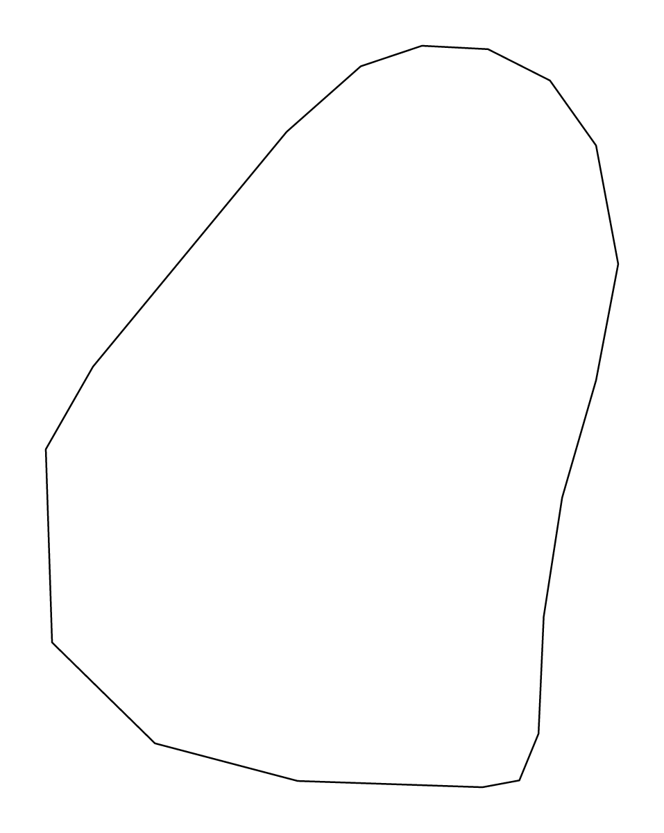 Outline map of Antipodes Islands, New Zealand.