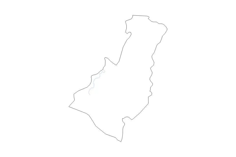 Aperçu de la carte de contour de Gisborne