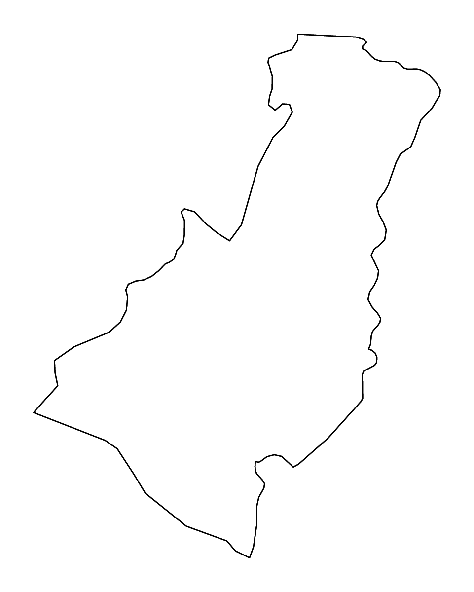 Mapa de contorno de Gisborne, New Zealand con ríos.