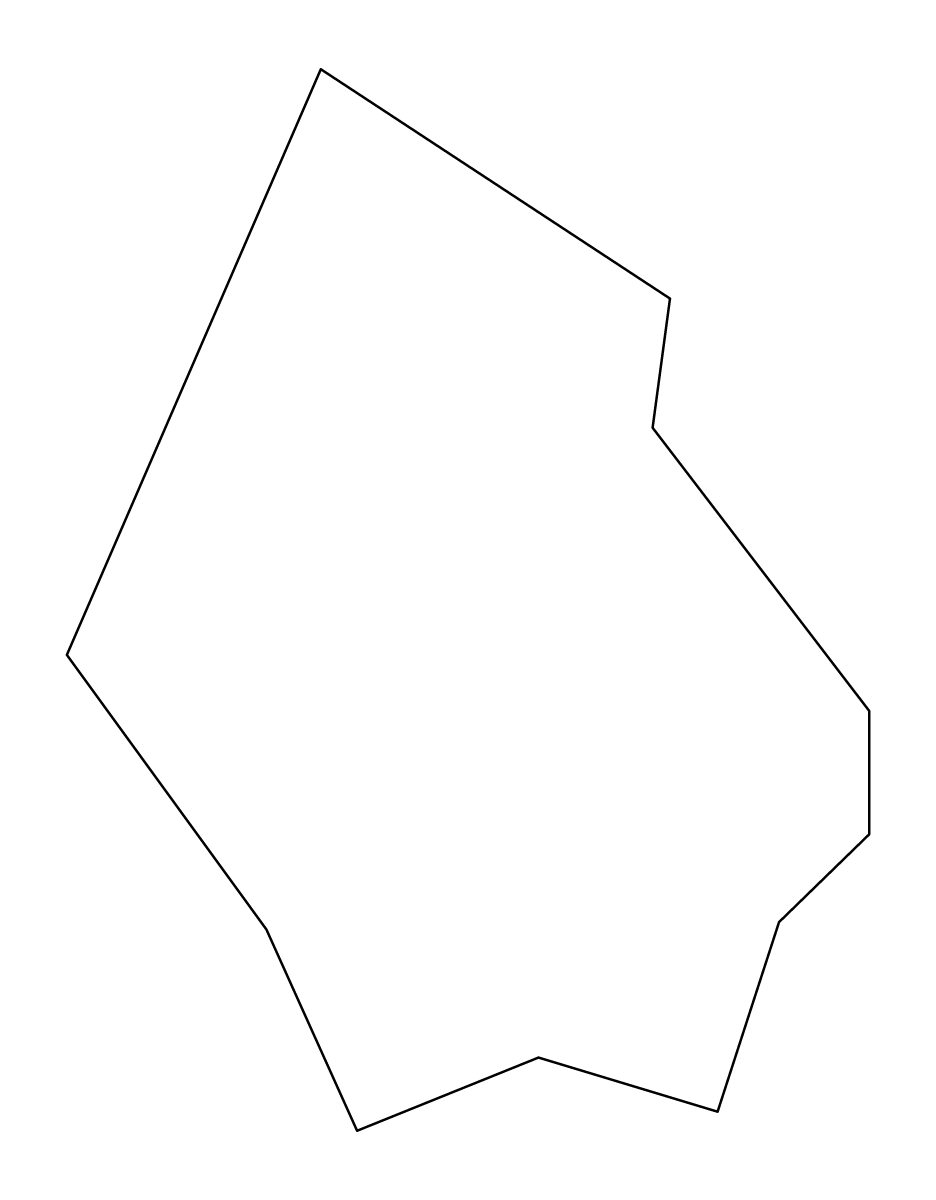 Carte de contour de Melekeok, Palau.