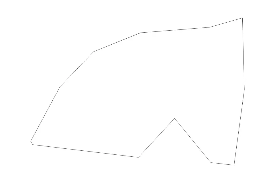 Mapa de Ngardmau, Palau de tipo contorno para Oceanía, con contorno con límites limpios.