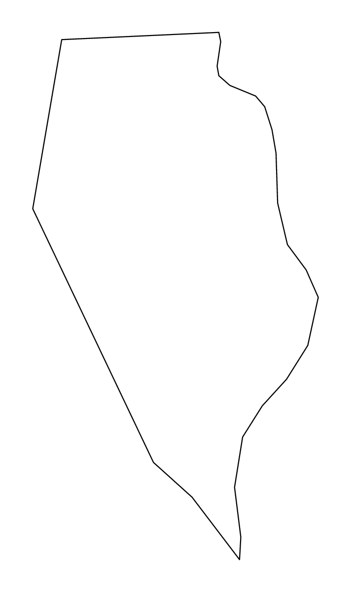 Outline map of Fa'asaleleaga, Samoa.