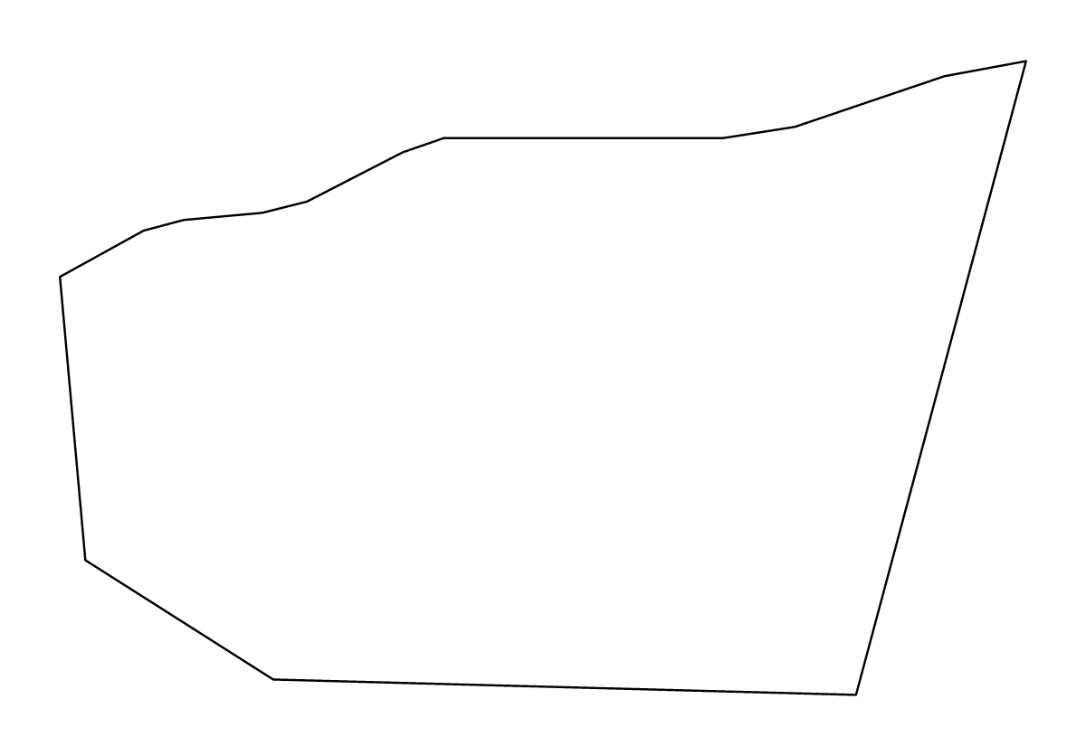 Carte de contour de Gaga'ifomauga, Samoa.
