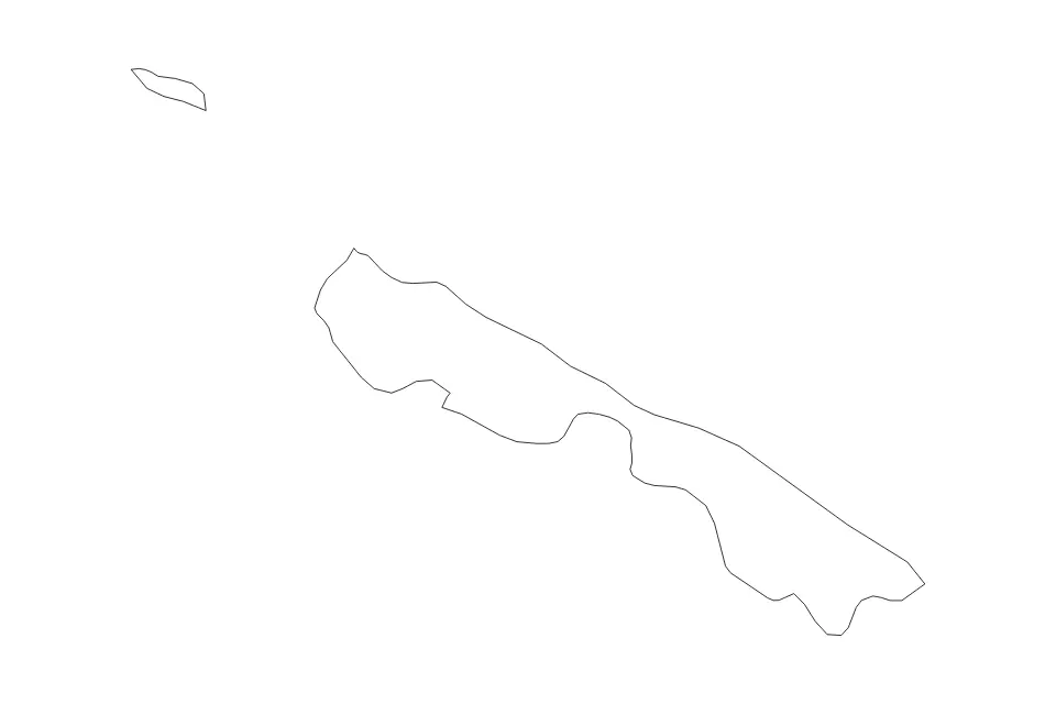 Mapa de Rennell and Bellona, Solomon Islands de tipo contorno para Oceanía, con contorno con límites limpios.
