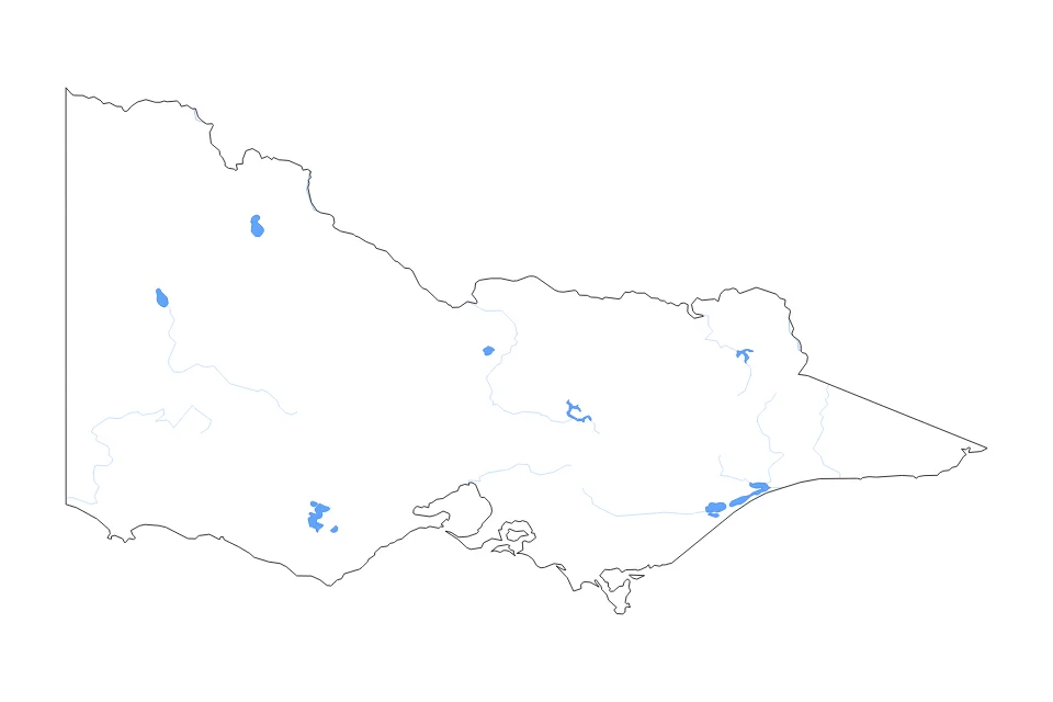 Aperçu de la carte de contour de Victoria