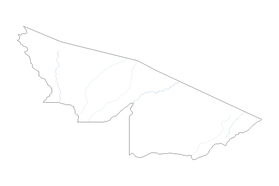Aperçu de la carte de contour de Acre