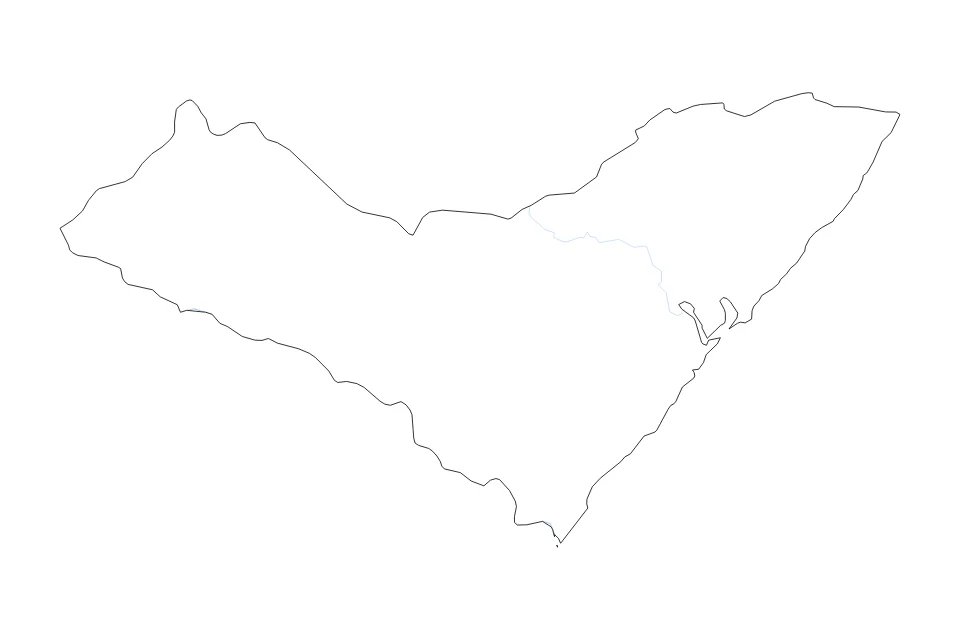 Aperçu de la carte de contour de Alagoas