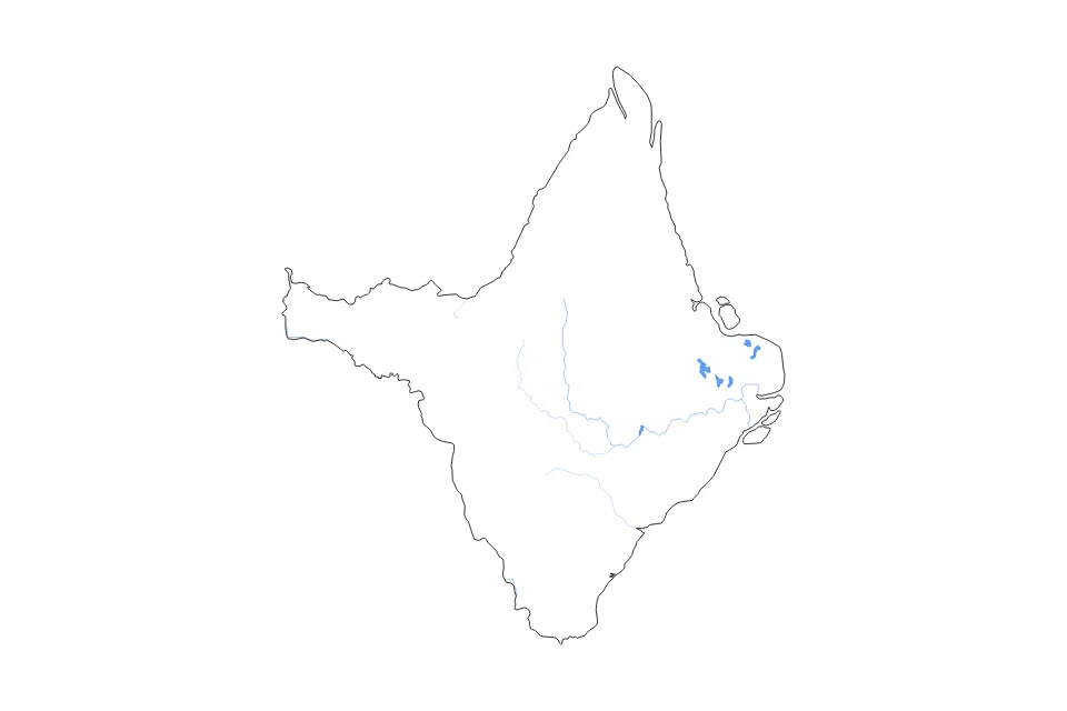 Aperçu de la carte de contour de Amapa