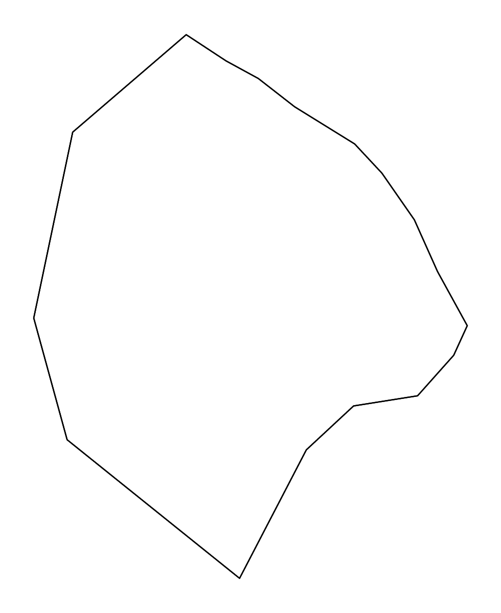 Mapa de contorno de Buenos Aires (5493), Argentina con ríos.