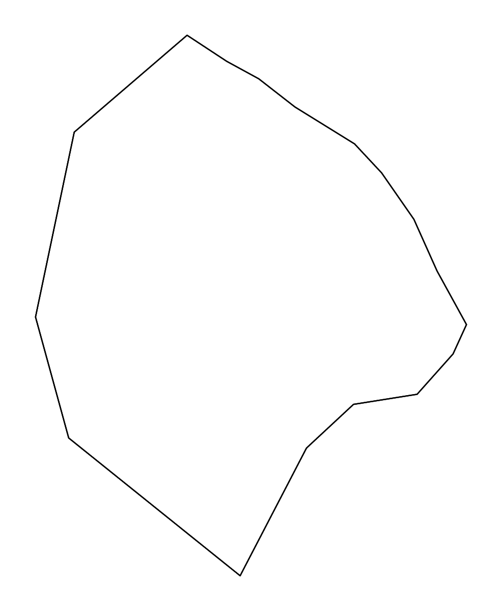 Mapa de contorno de Buenos Aires (5493), Argentina con ríos.