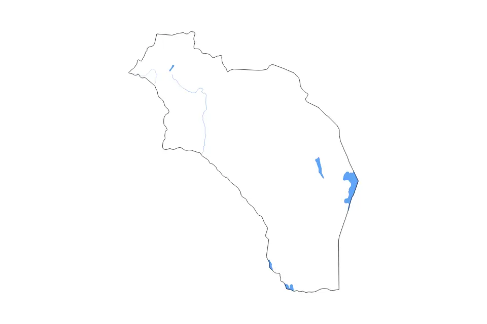 La Rioja outline map preview