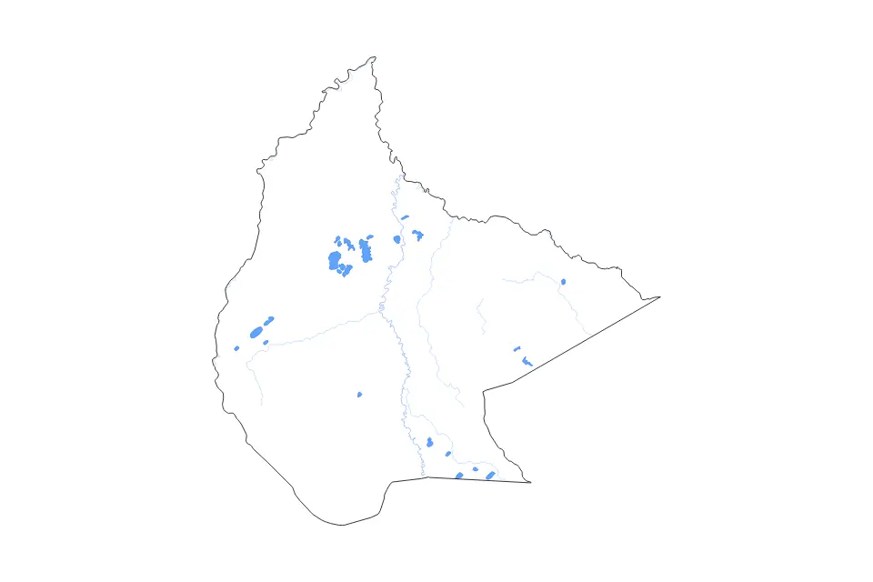 Beni outline map preview