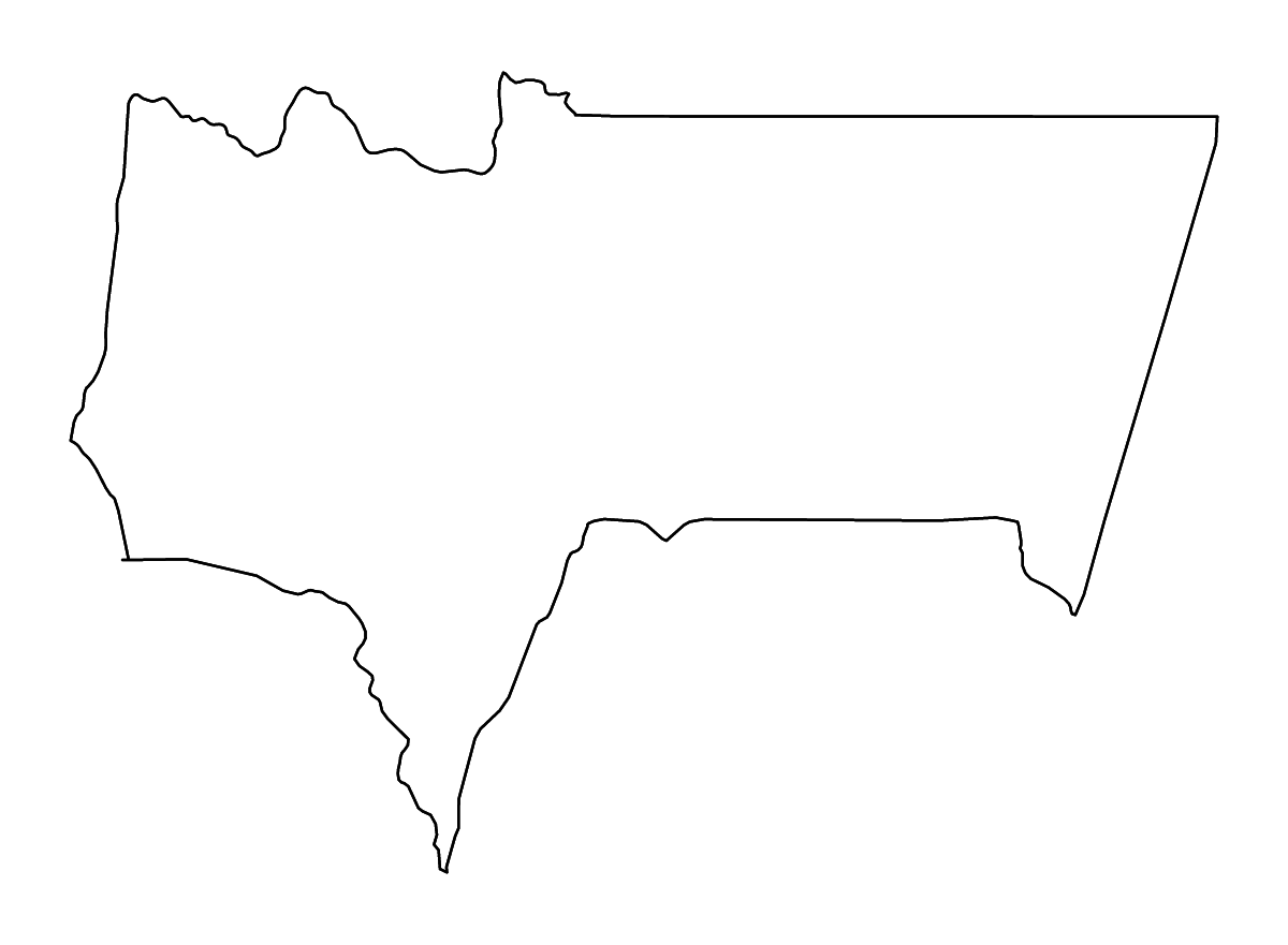 Carte de contour de Tarija, Bolivia avec rivières.