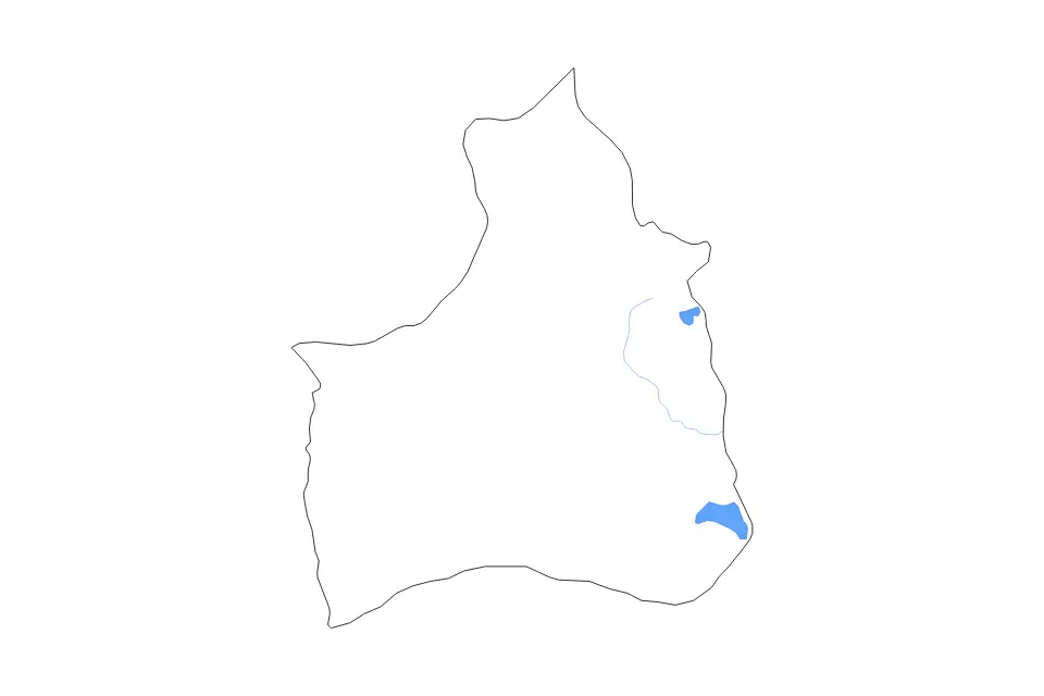 Arica y Parinacota outline map preview