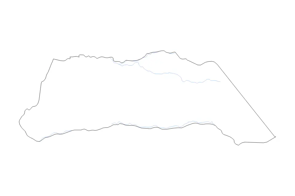 Arauca outline map preview