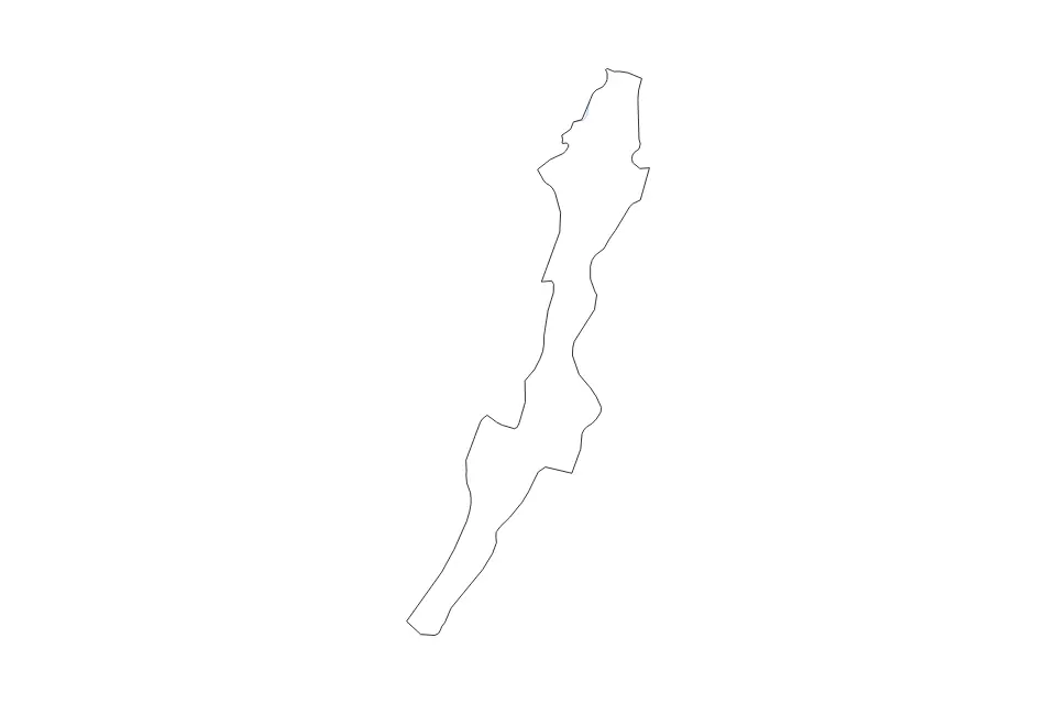 Vista previa del mapa de contorno de Bogotá