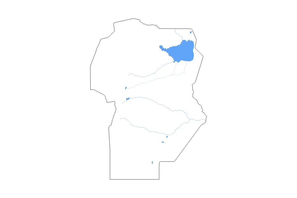 Aperçu de la carte de contour de Cordoba Argentina