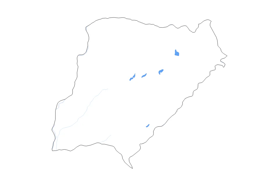 Aperçu de la carte de contour de Corrientes