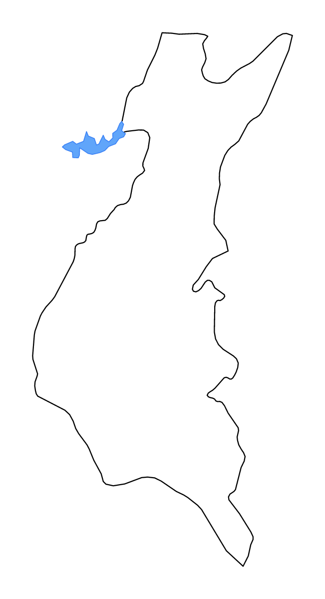 Carte de contour de Los Ríos, Ecuador avec lacs et rivières.