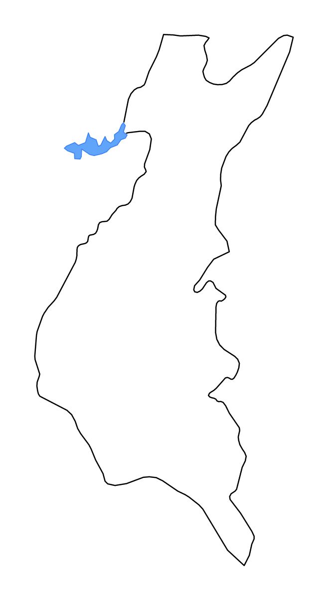 Carte de contour de Los Ríos, Ecuador avec lacs et rivières.