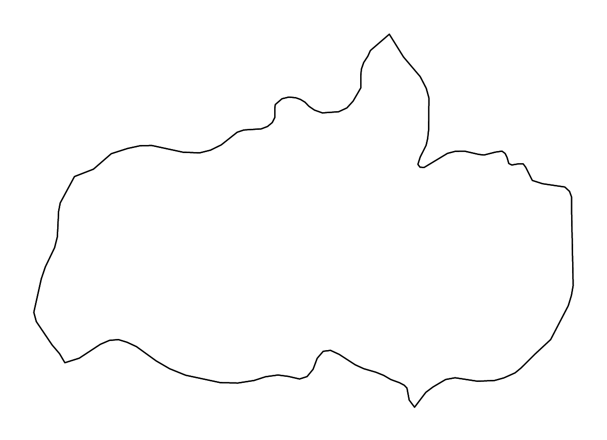 Carte de contour de Napo, Ecuador avec rivières.