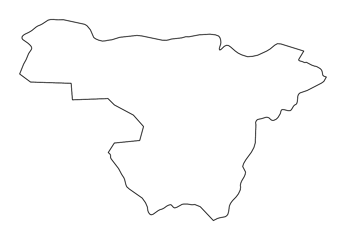 Mapa de contorno de Pichincha, Ecuador con ríos.