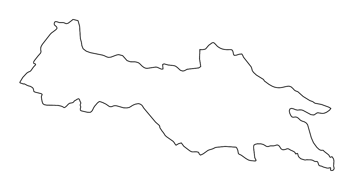 Carte de contour de Sucumbíos, Ecuador avec rivières.