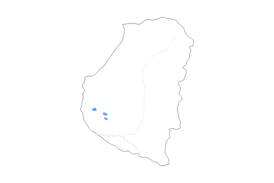 Aperçu de la carte de contour de Entre Rios