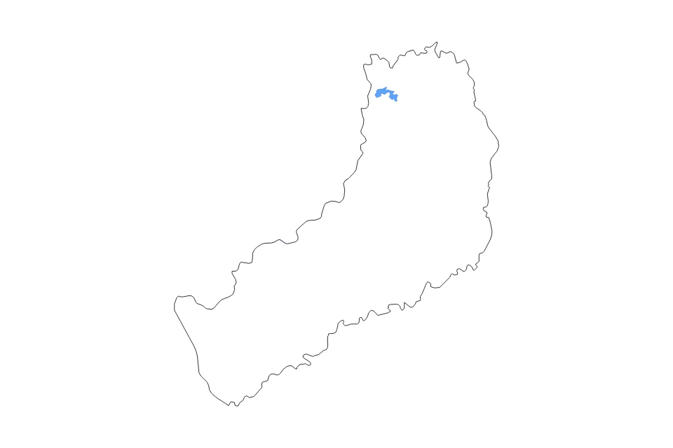 Vista previa del mapa de contorno de Misiones
