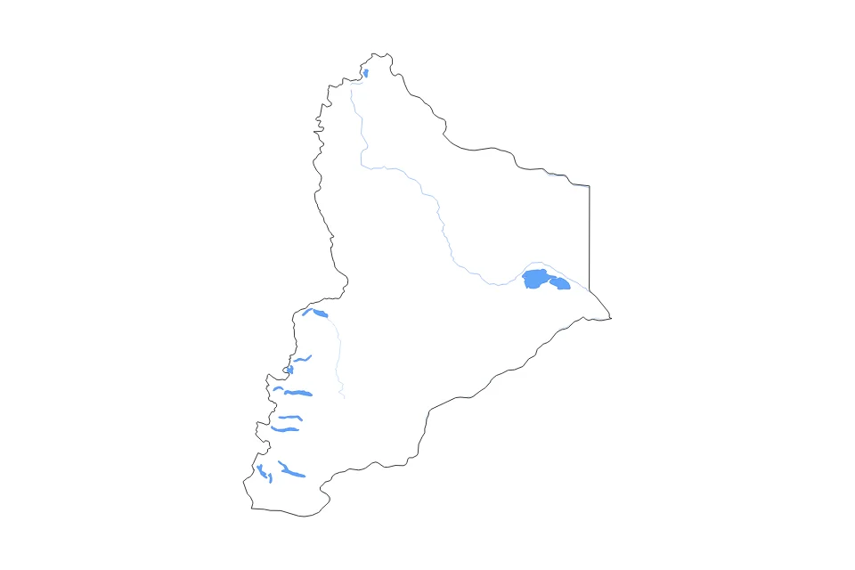 Vista previa del mapa de contorno de Neuquen