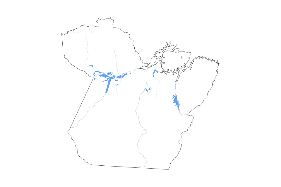 Vista previa del mapa de contorno de Para