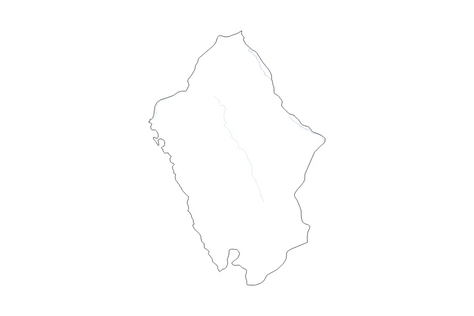 Vista previa del mapa de contorno de Áncash