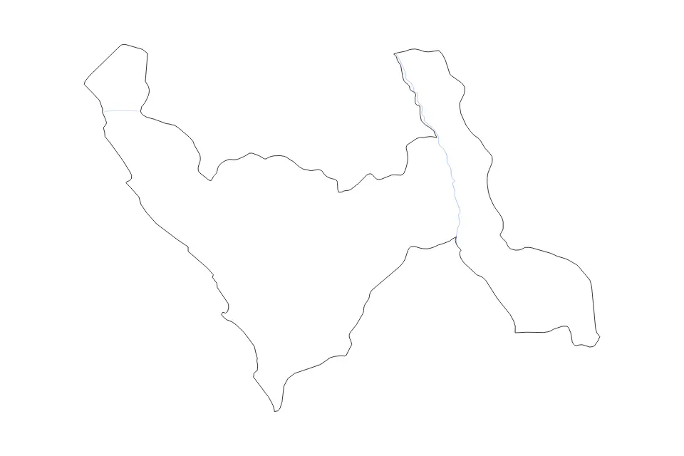 La Libertad outline map preview