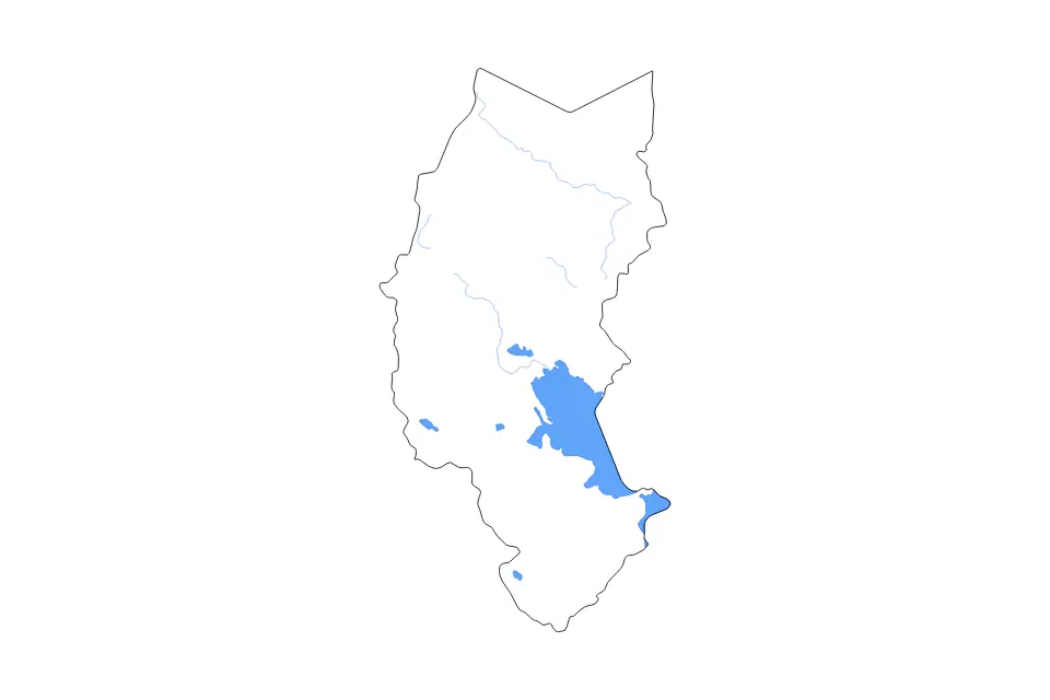 Carte de Puno, Peru de type contour, lacs et rivières pour Amérique du Sud, montrant contour, lacs et rivières avec des éléments hydrographiques comme Laguna Loriscota, Lago Titicaca et Laguna Umayo.