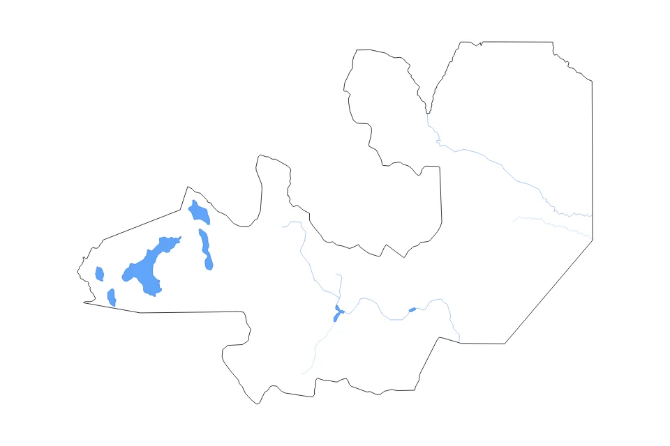 Aperçu de la carte de contour de Salta